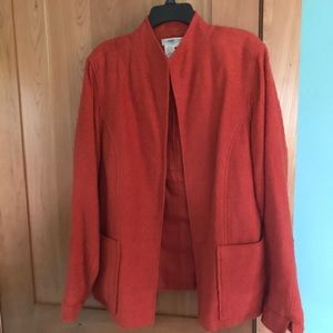 Rust Orange cold water creek blazer XLarge